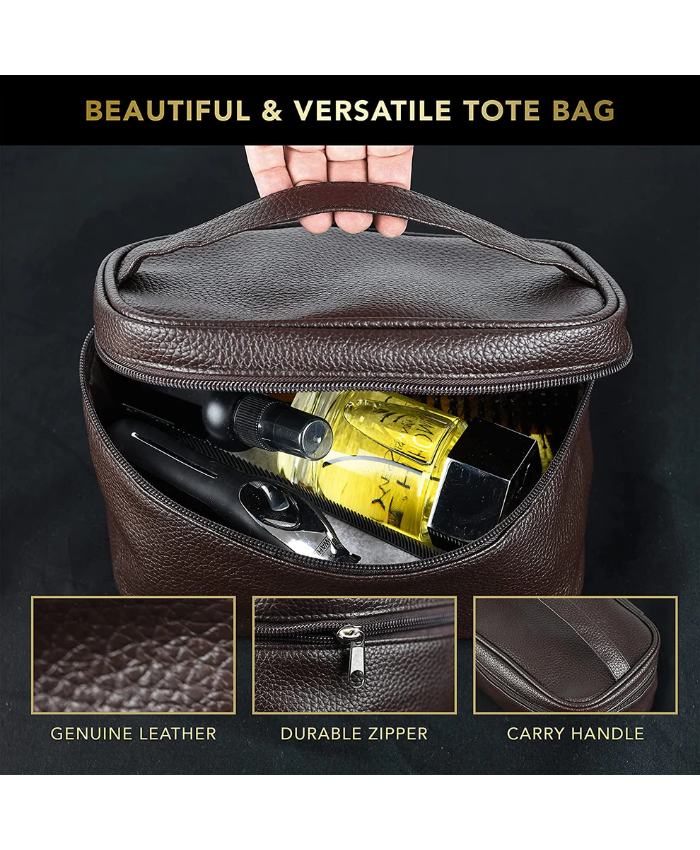 Sandalwood Bath Gift Set - Men's 11pc Bath & Body Care Kit