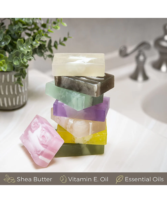Handmade Soap Set - 8Pc Variety Pack Bath Gift