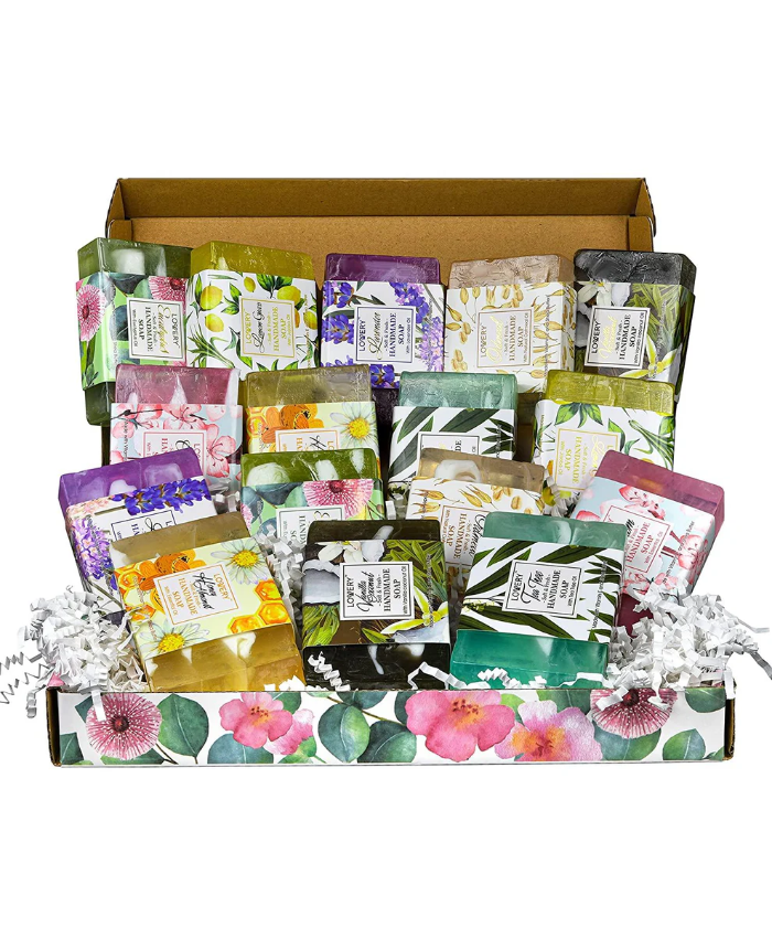 Handmade Soap Set - 8Pc Variety Pack Bath Gift