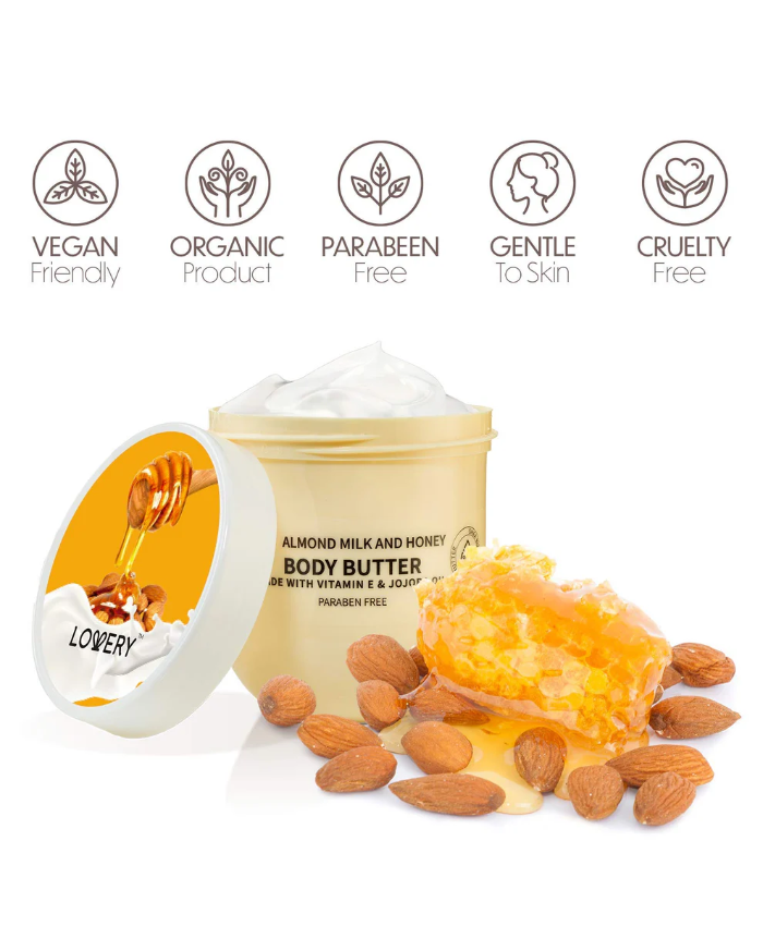 Almond Milk & Honey Body Butter - 2Pc Whipped Cream
