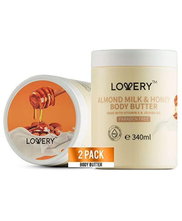 Almond Milk & Honey Body Butter - 2Pc Large Whipped Cream