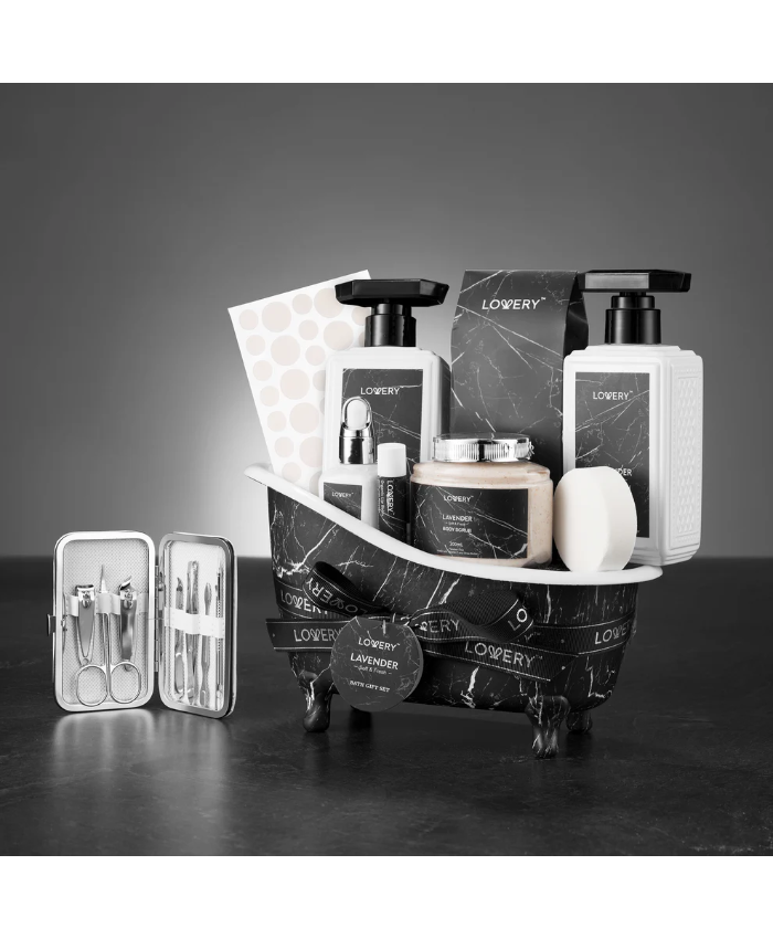 Bath and Body Gift Set - 18Pc Self Care Basket