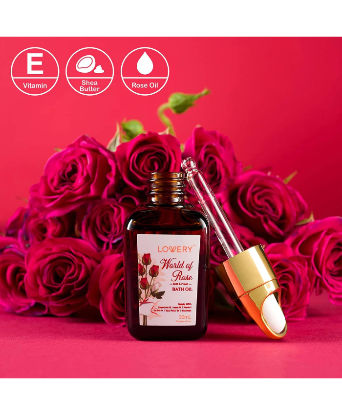 Red Rose Spa Basket - 35Pc Bath and Body Set