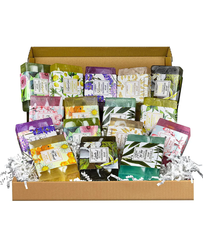 Handmade Soap Set - 8pc Variety Pack Bath Soap