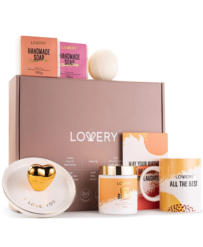 Birthday Gift Box - 8Pc Personalized Spa Kit