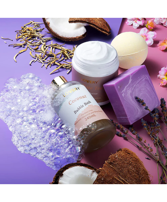 Best Friends Handmade Box - 8Pc Friendship Spa Set