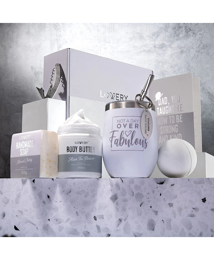 Personalized Wine Gifts - 9Pc Inspirational Bath Set