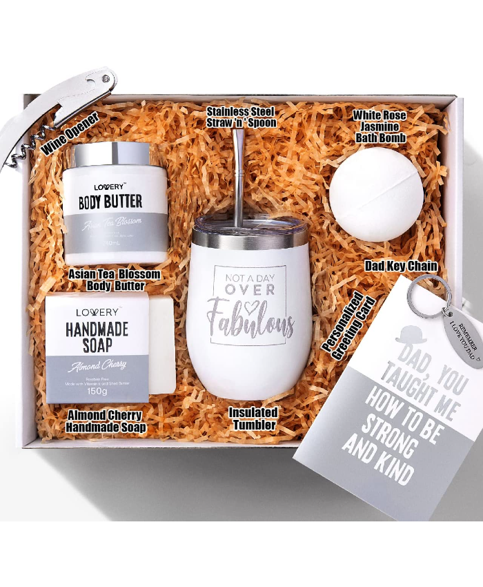 Personalized Wine Gifts - 9Pc Inspirational Bath Set