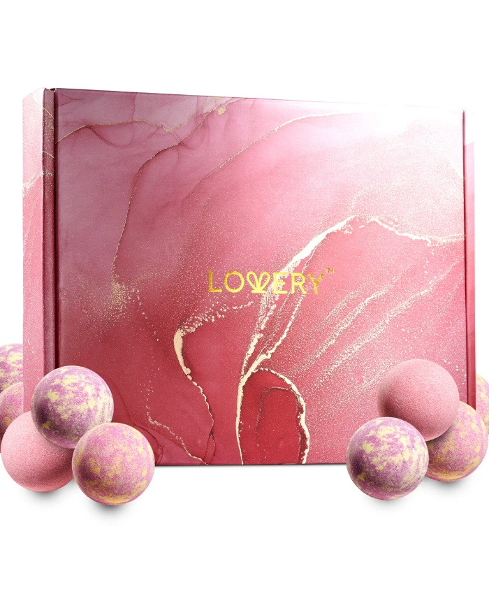 Handmade Bath Bomb Gift Set - 30Pc Bubble Bath Fizzies