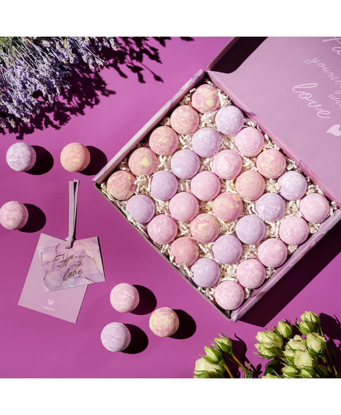 Bath Bombs Gift Set - 30Pc Relaxing Spa Body Care Balls