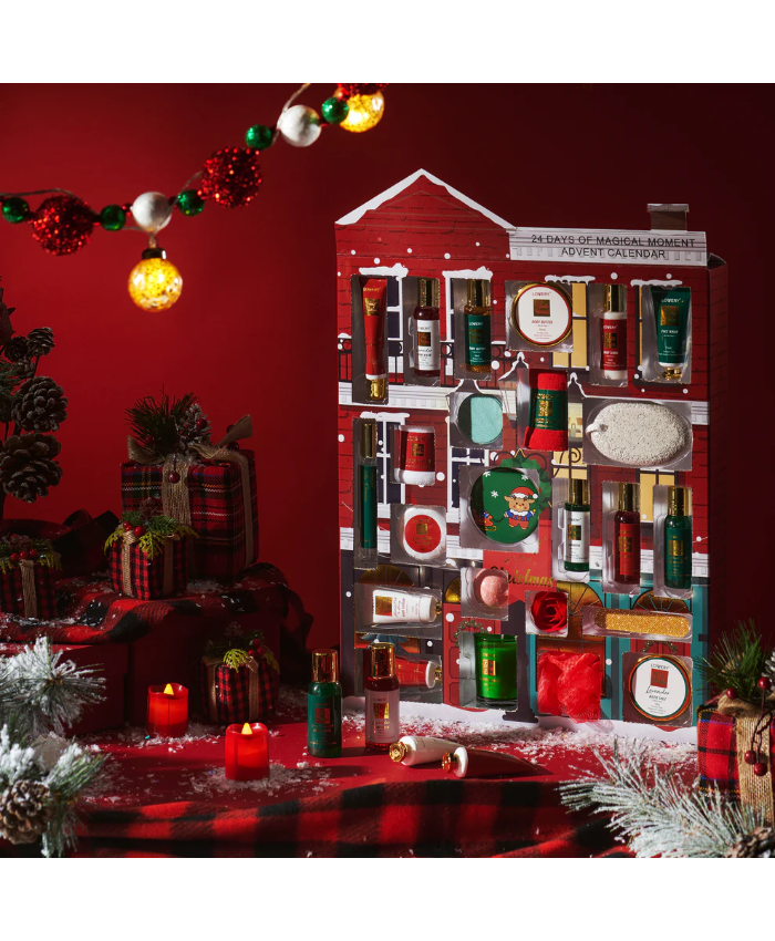 2025 Limited Edition Advent Calendar - 24pc Christmas Countdown Body Care Set
