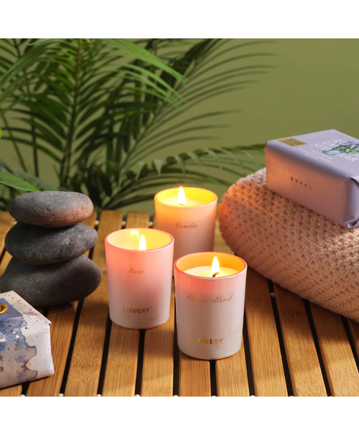 2025 Advent Calendar Candle Gifts - 12pc Aromatherapy Scented Candles, Pen & Calendar