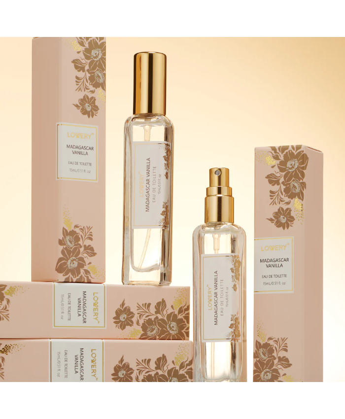Madagascar Vanilla Eau de Toilette Spray - 15ml Long Lasting Clean Cologne