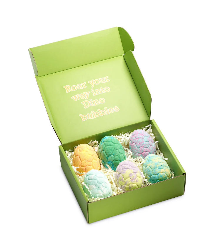 Dinosaur Egg Bath Bombs - 12pc Gift Toys With Dino Surprises Inside
