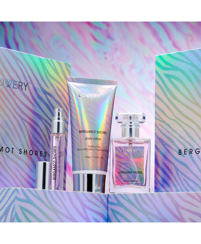 Bergamot Shores Spa Kit -3pc Self Care Bath and Body Care