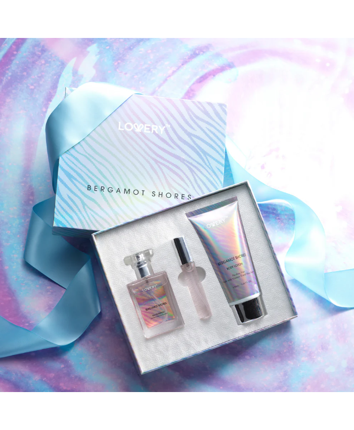 Bergamot Shores Spa Kit -3pc Self Care Bath And Body Care