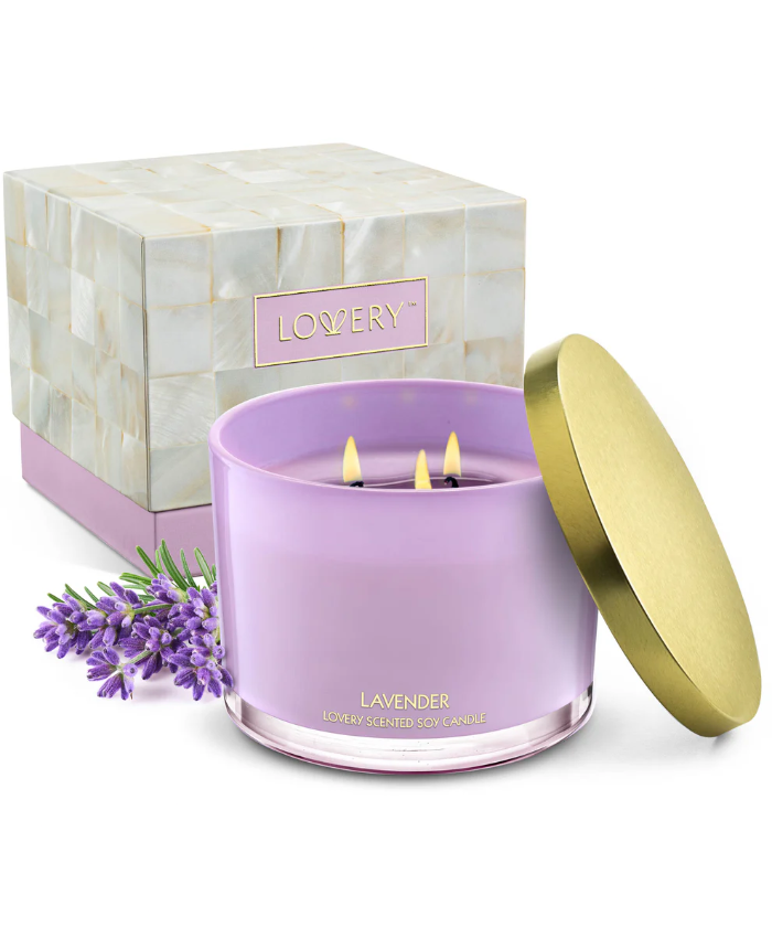 Lavender 3 Wick Candles -