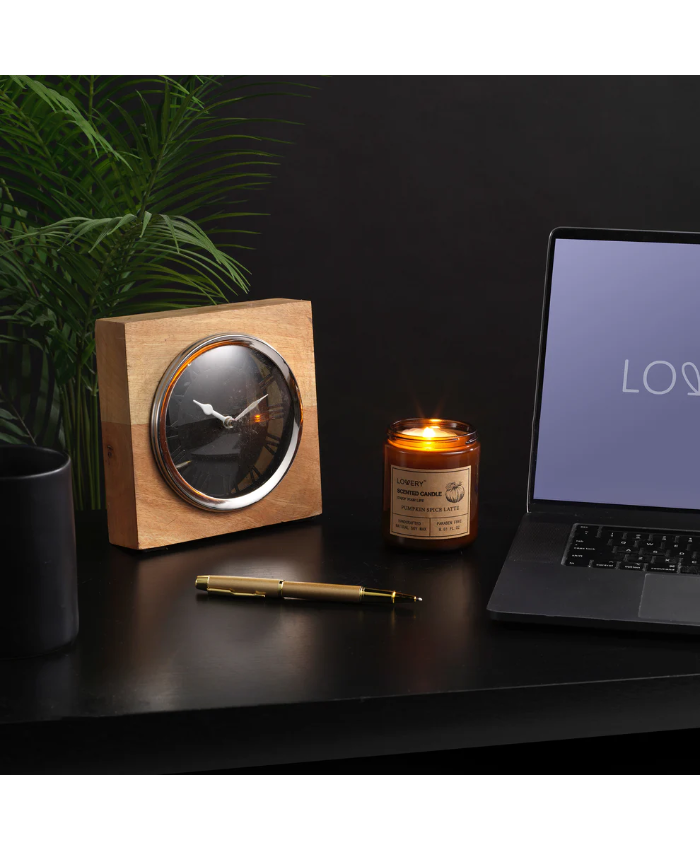 Pumpkin Spice Latte Aromatherapy Candles - 9oz Home Scented Soy Candle