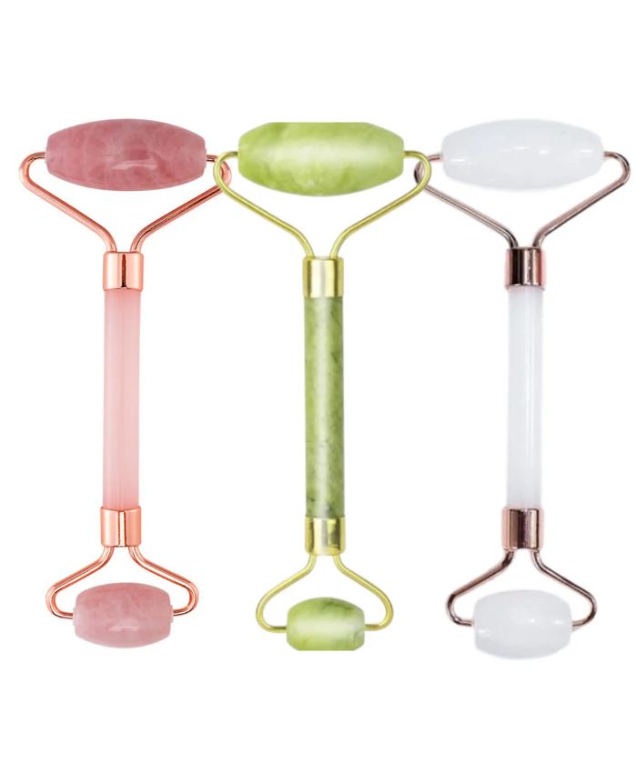 Rose Quartz Roller, Jade 
