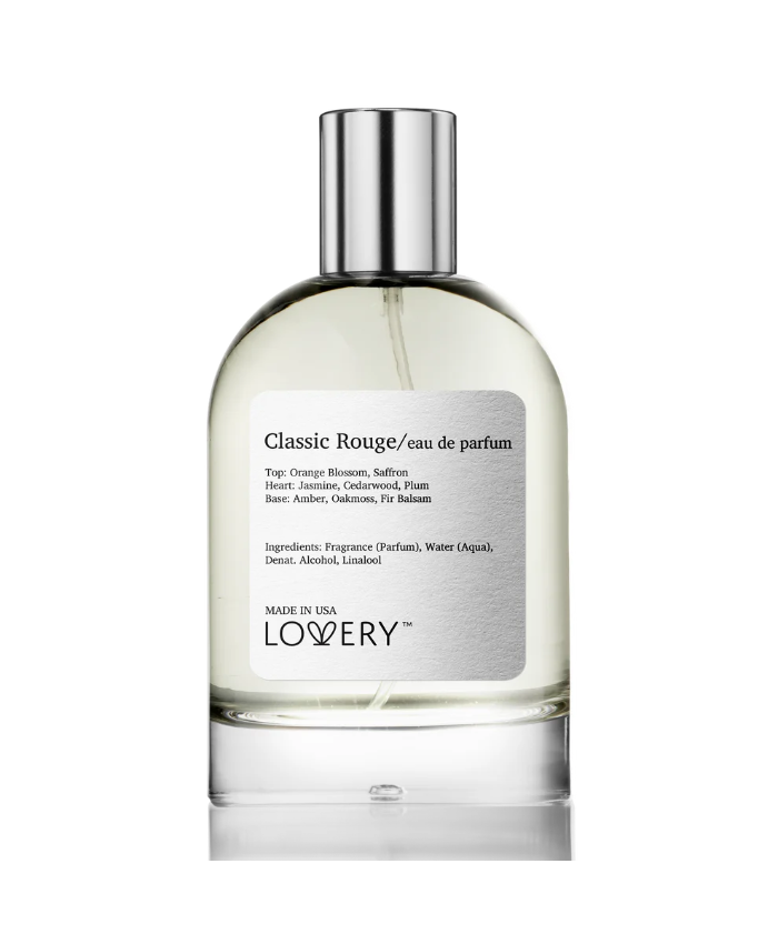 Classic Rouge Eau de Parfum Inspired by Baccarat Rouge 540 Perfume, 3.38 fl oz Spray - Made in USA