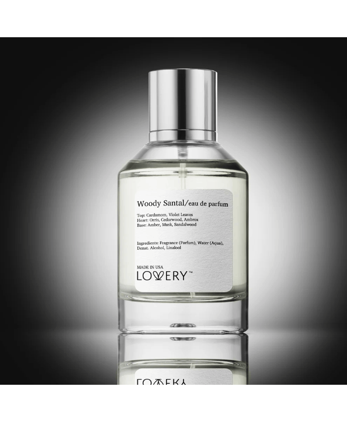 Woody Santal Eau De Parfum Inspired By Le Labo Santal 33 Perfume, 3.38 Fl Oz Spray - Made In USA