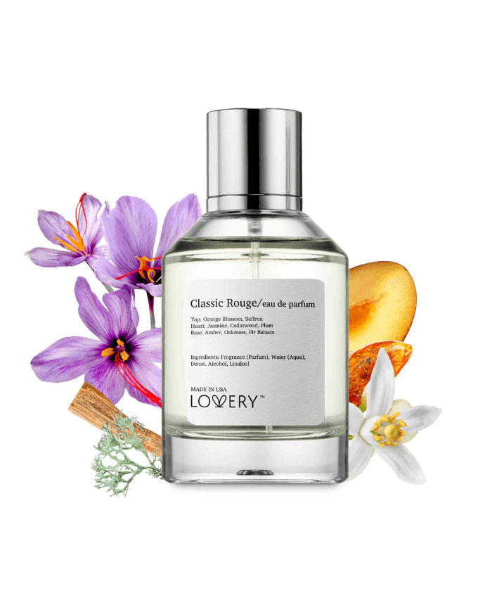 Classic Rouge Eau De Parfum Inspired By Baccarat Rouge 540 Perfume, 3.38 Fl Oz Spray - Made In USA