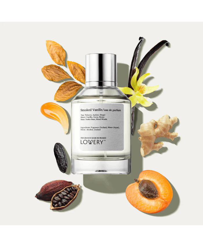 Smoked Vanille Eau de Parfum Inspired by Tom Ford Tobacco Vanille Perfume, 3.38 fl oz Spray - Made in France