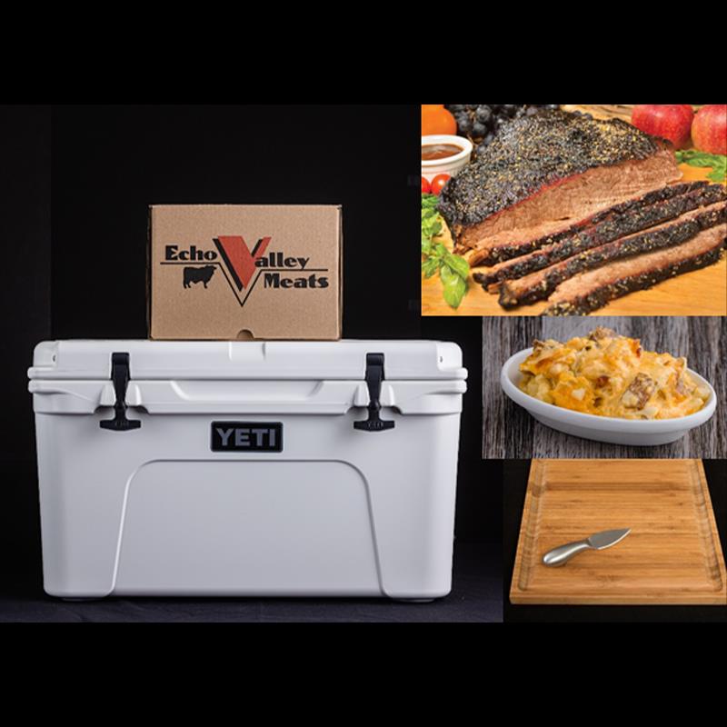 Brisket & Potatoes W/Yeti Tundra 45 Hard Cooler