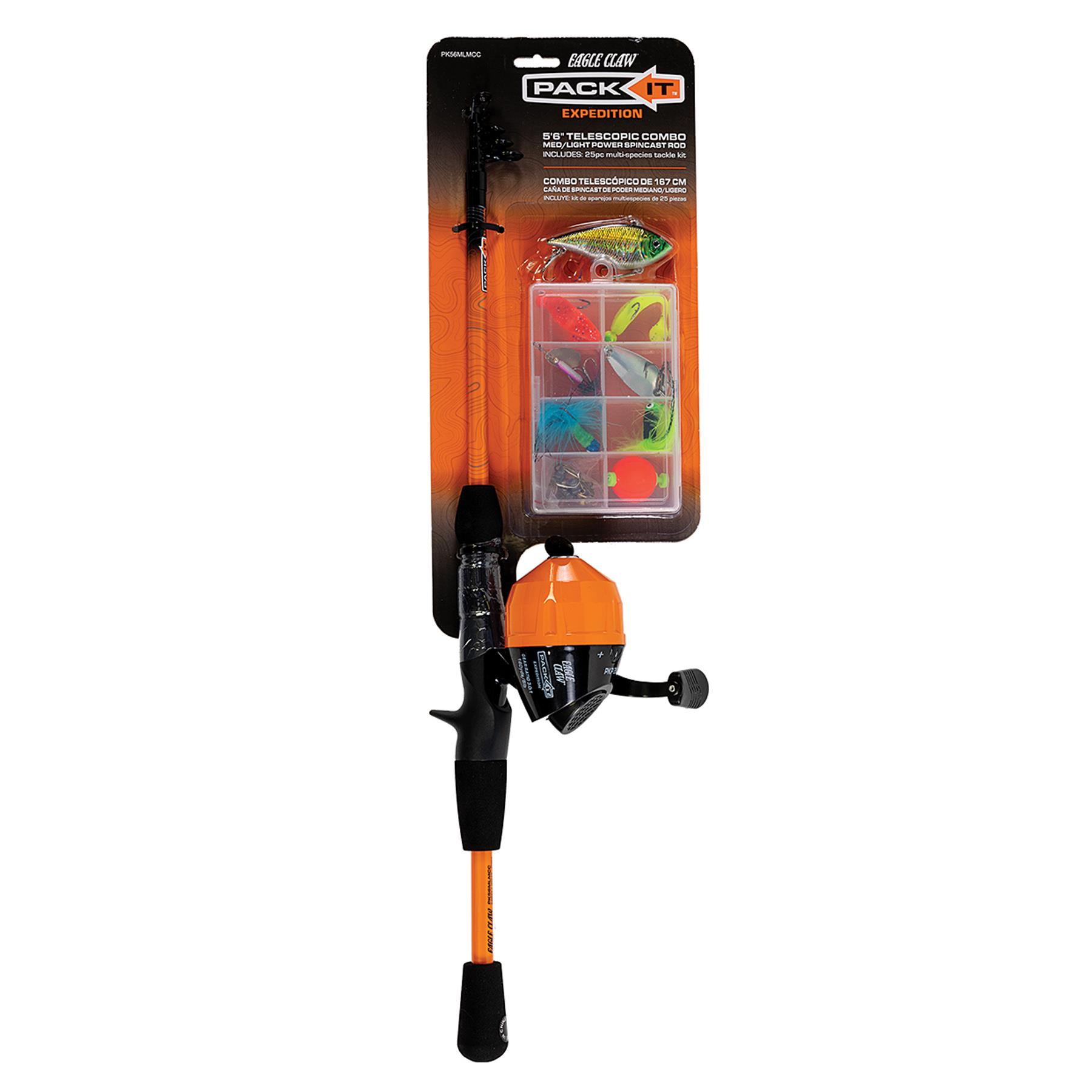 Pack-It Expedition 6'6 Spin Cast Combo