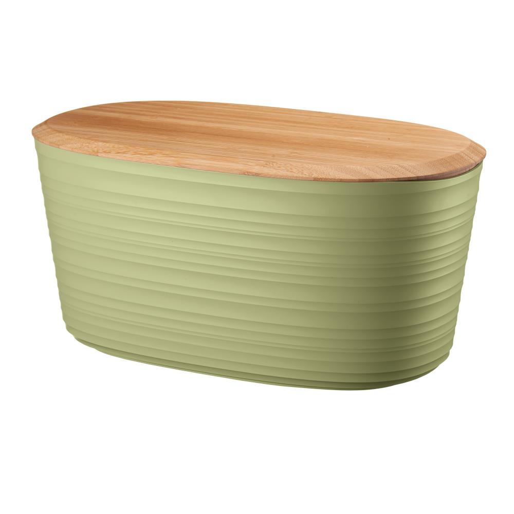 Tierra Bread Bin With Bamboo Breadboard Top