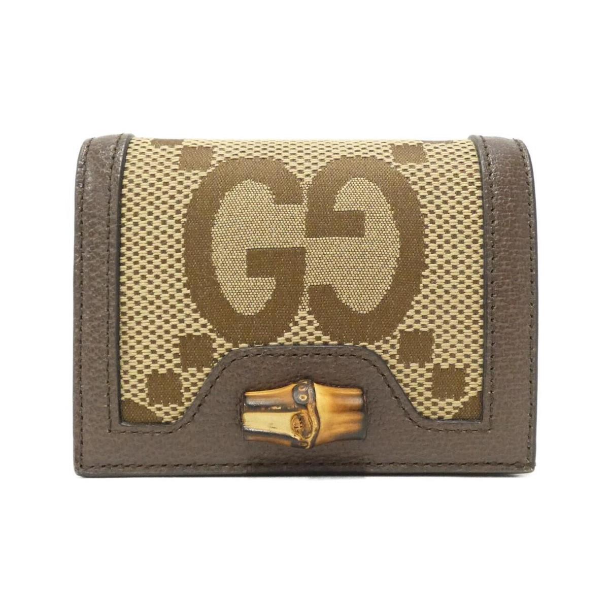Diana Jumbo GG Canvas Card Case