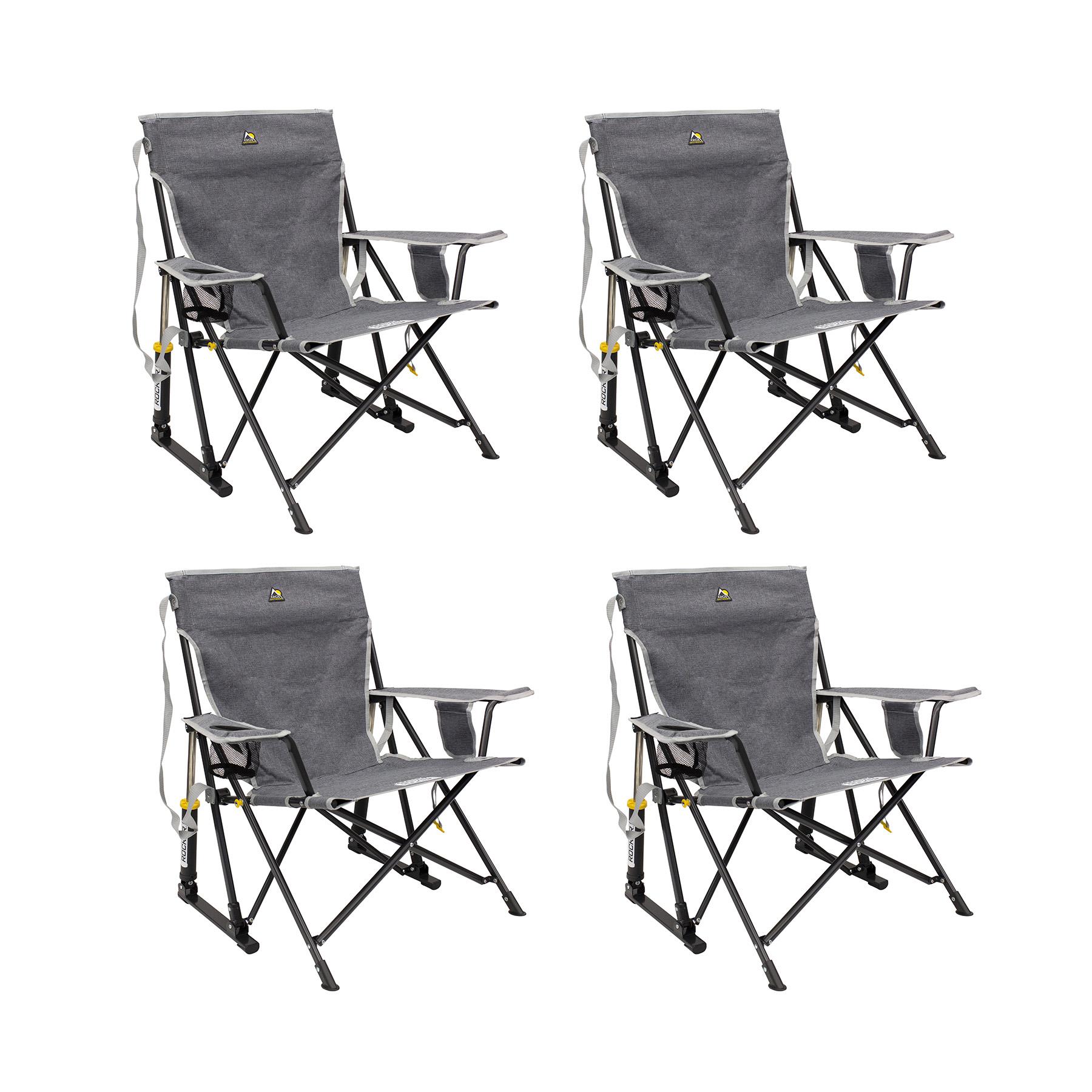 Kickback Rocker - Heathered Pewter (Set Of 4)