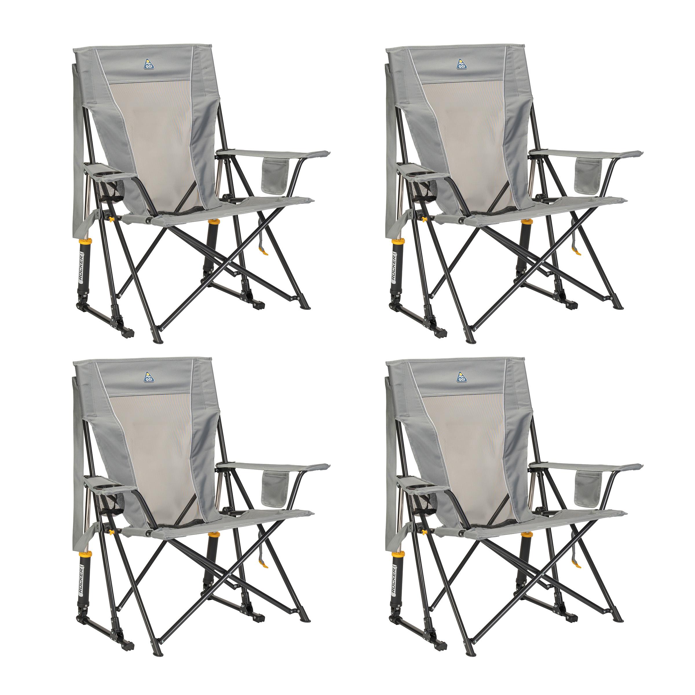 Comfort Pro Rocker - Mercury Gray (Set Of 4)