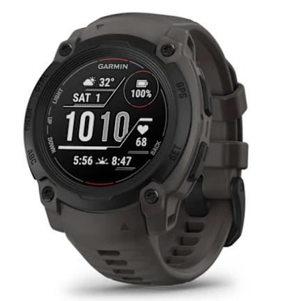 Instinct E – 40 Mm - Black With Charcoal Band