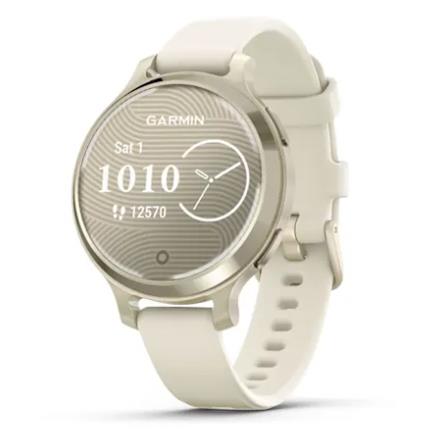 Lily 2 Active - Lunar Gold With Bone Silicone Band