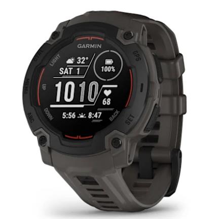Instinct E – 45 Mm - Black With Charcoal Band