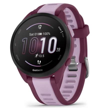 Forerunner 165 Music - GPS Running Smartwatch - Berry/Lilac