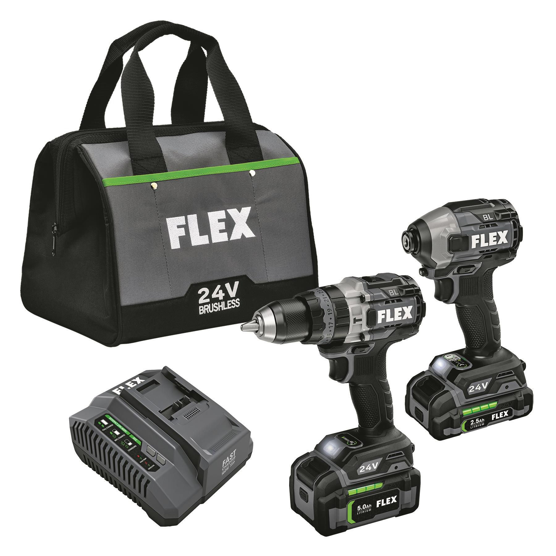 Flex 24v 2-Tool Hammer Drill/Impact Combo