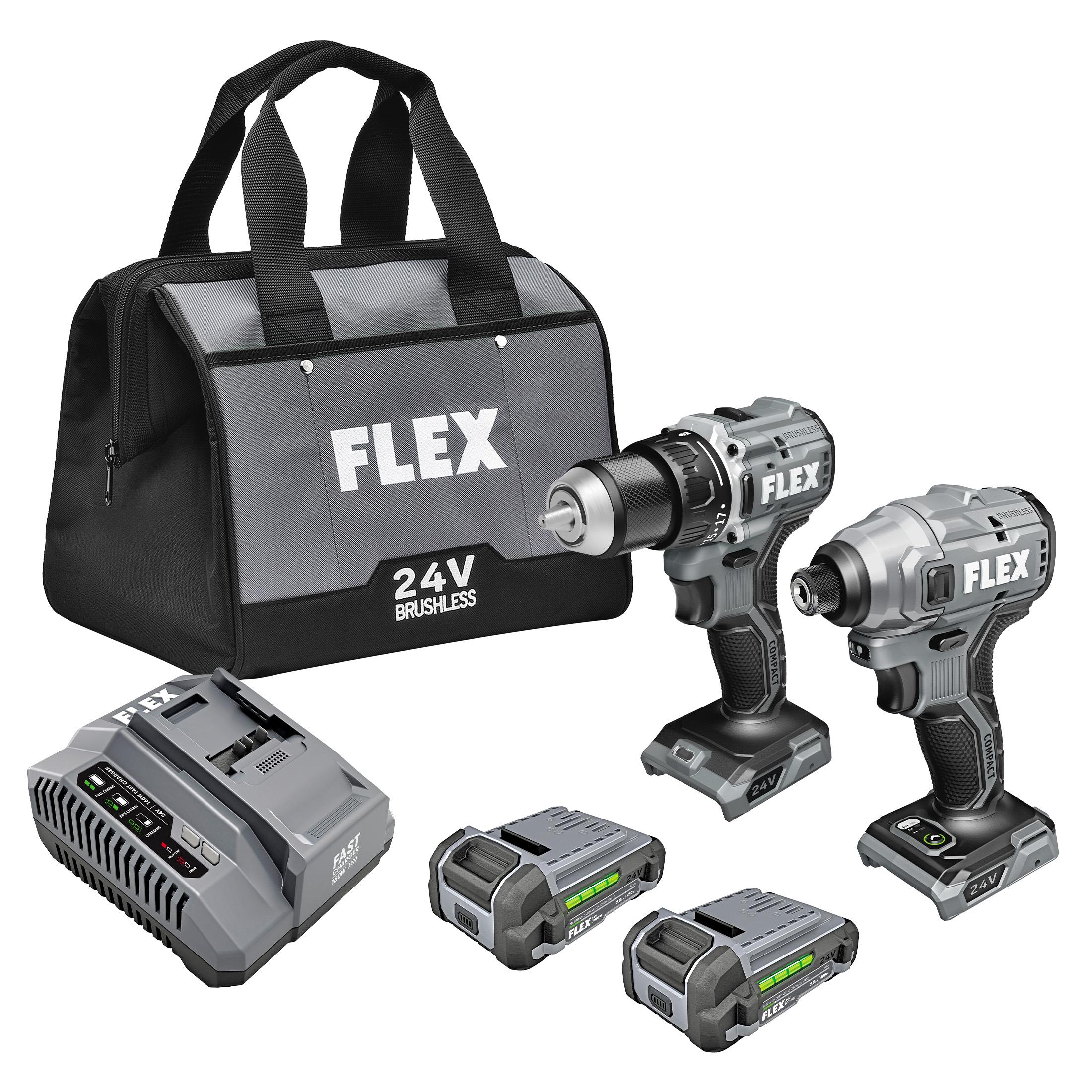 Flex 24v 2-Tool Drill/Impact Combo