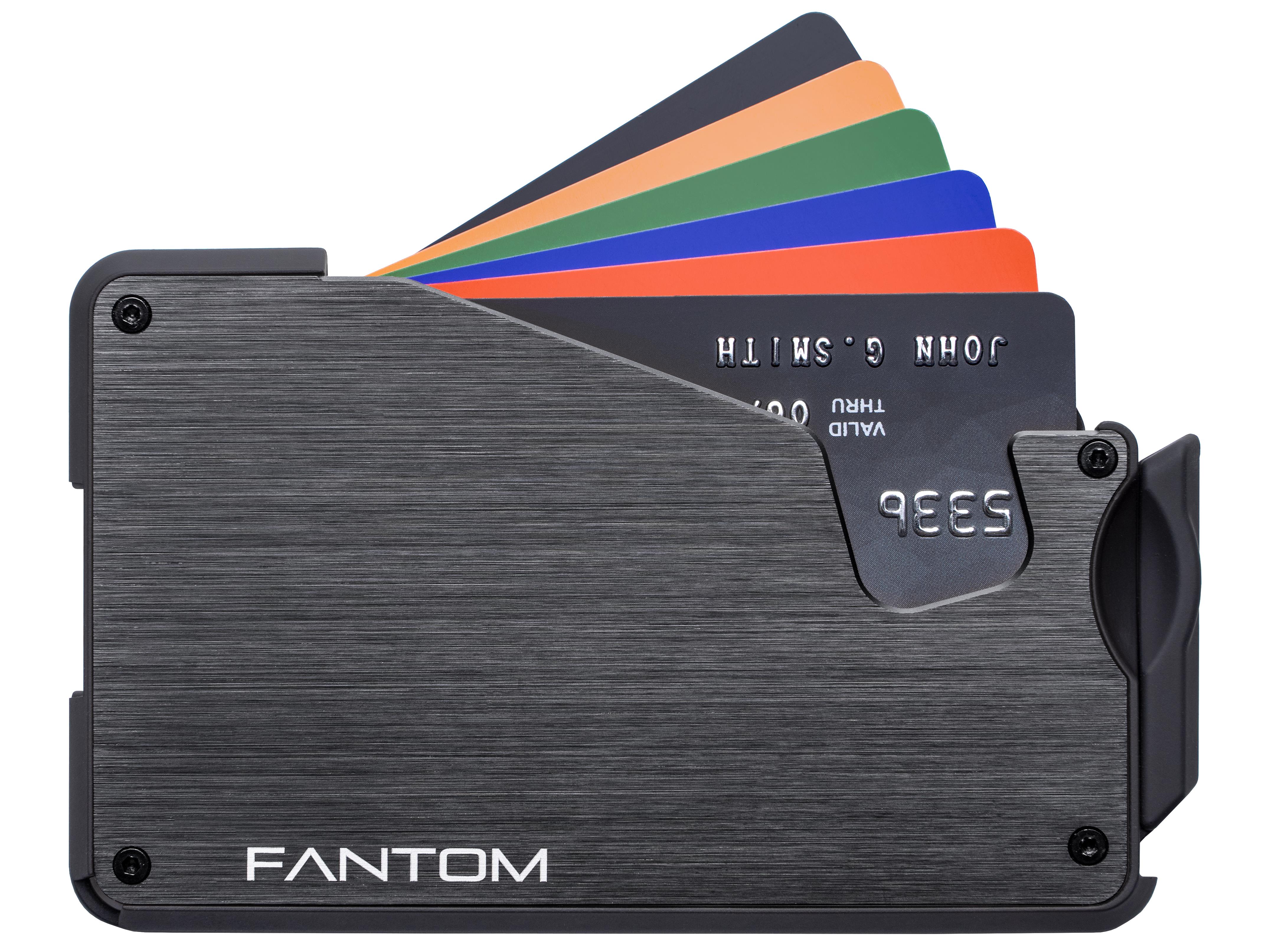 Fantom S Wallet, Slim, Black