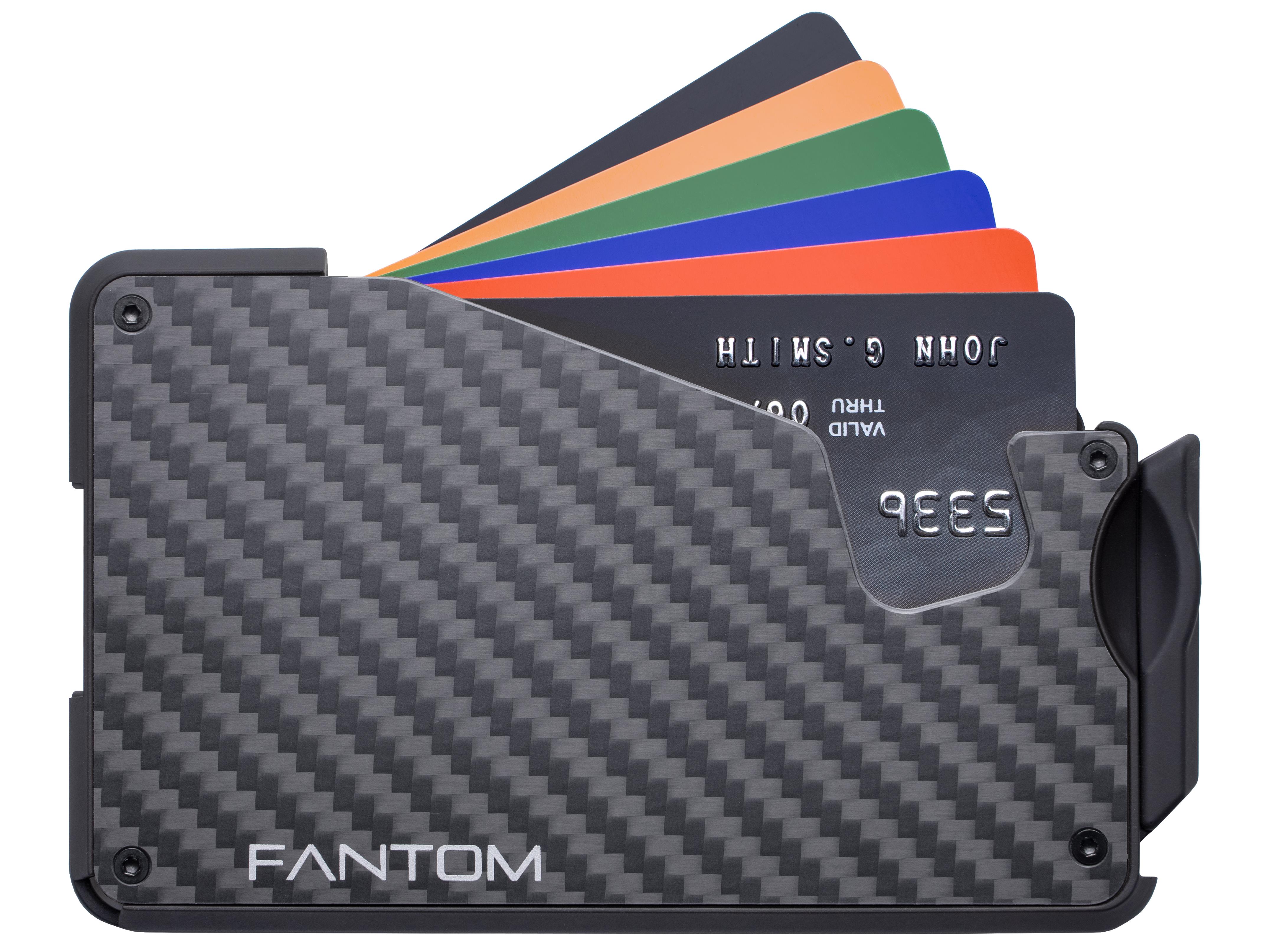 Fantom S Wallet, Regular, Carbon Fiber