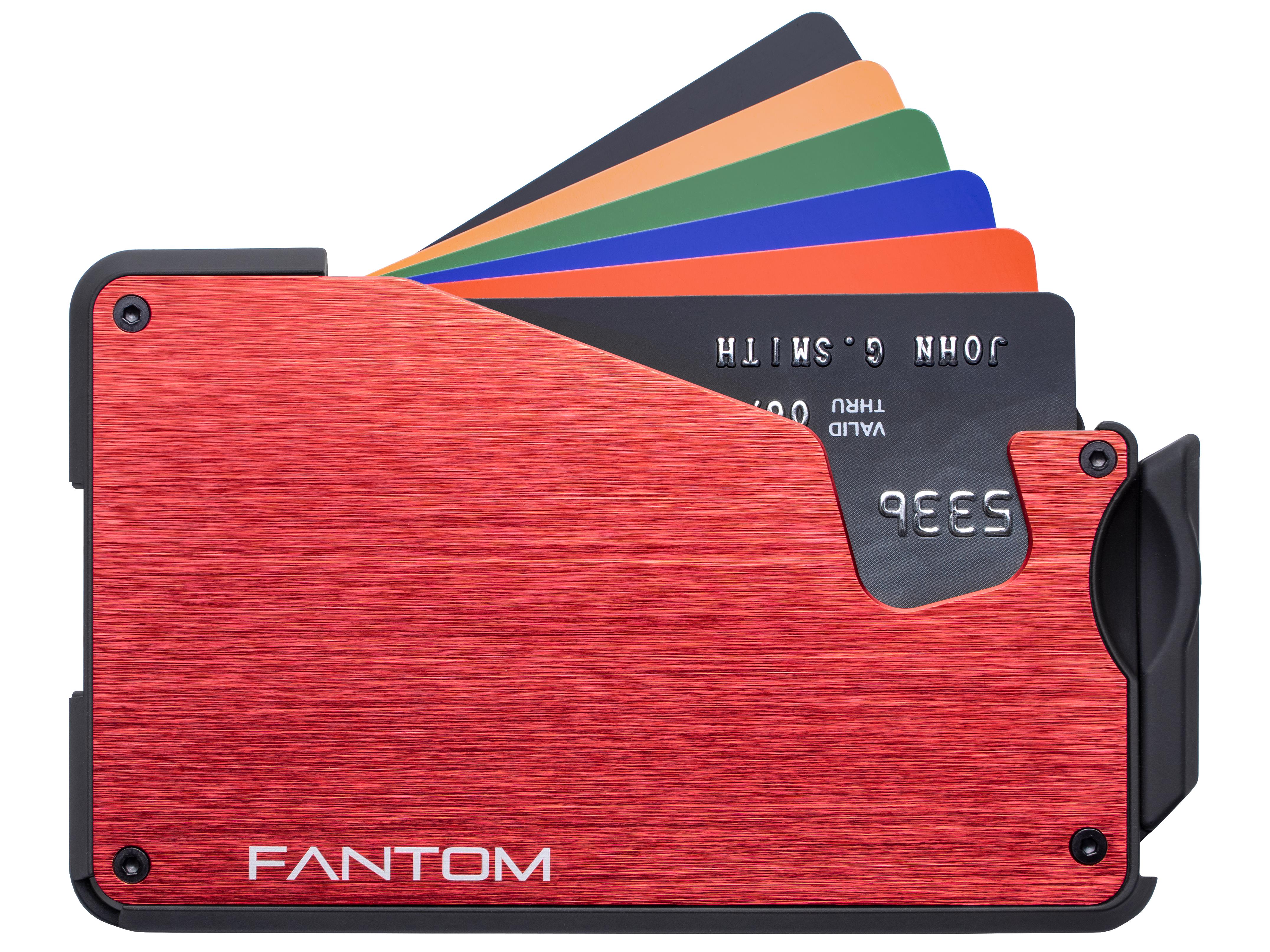 Fantom S Wallet, Slim, Red