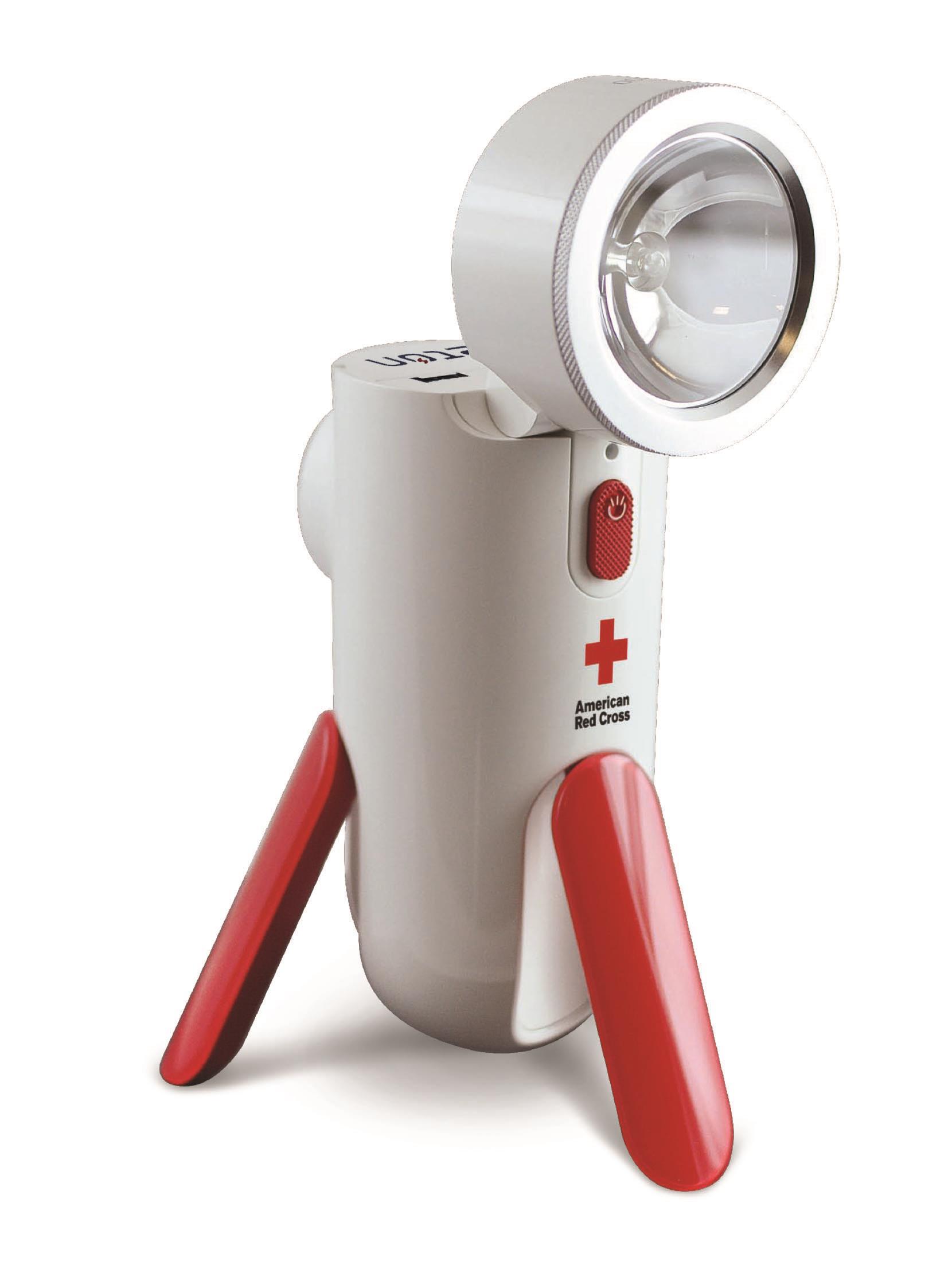 Self-Powered Spotlight And Emergency Beacon