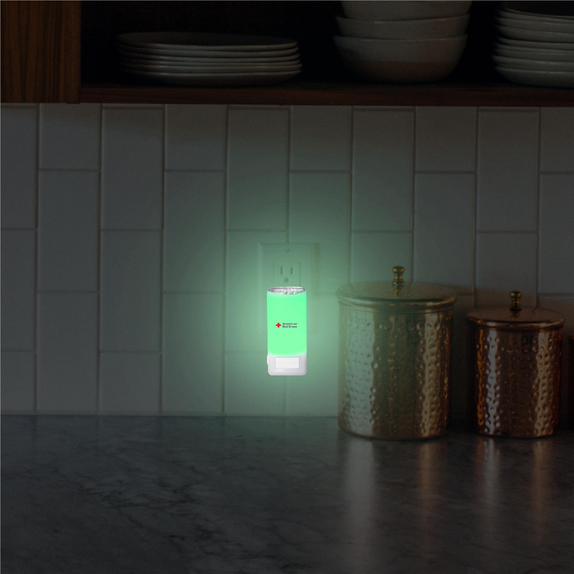 Blackout Buddy Color LED Emergency Flashlight And Nightlight With Motion Sensor