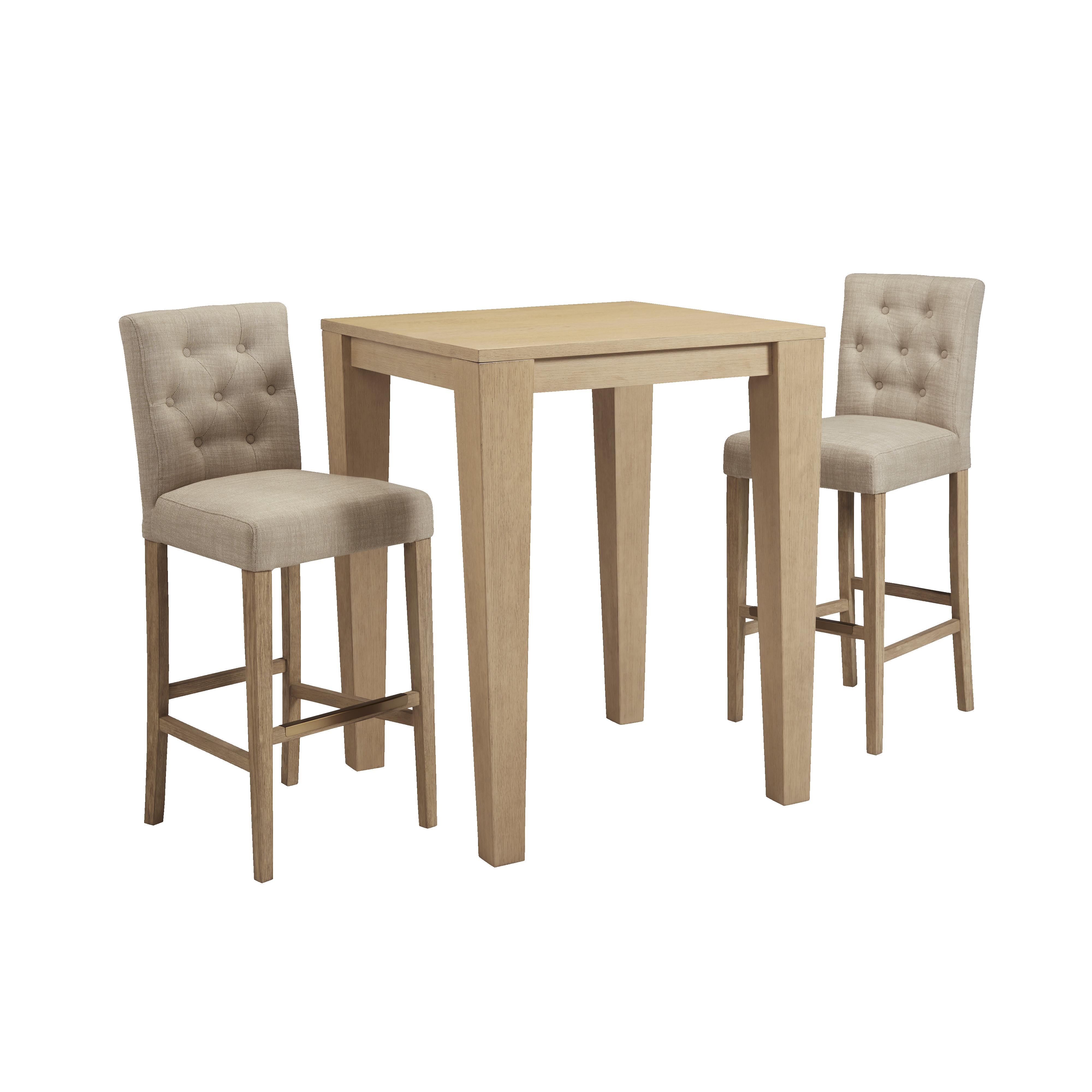 American Heritage - Port Royal Pub Table Set - White Oak