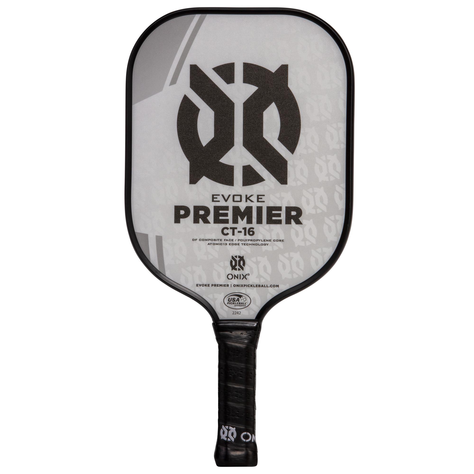 ONIX - Evoke Premier CT-16  Pickleball Paddle - White