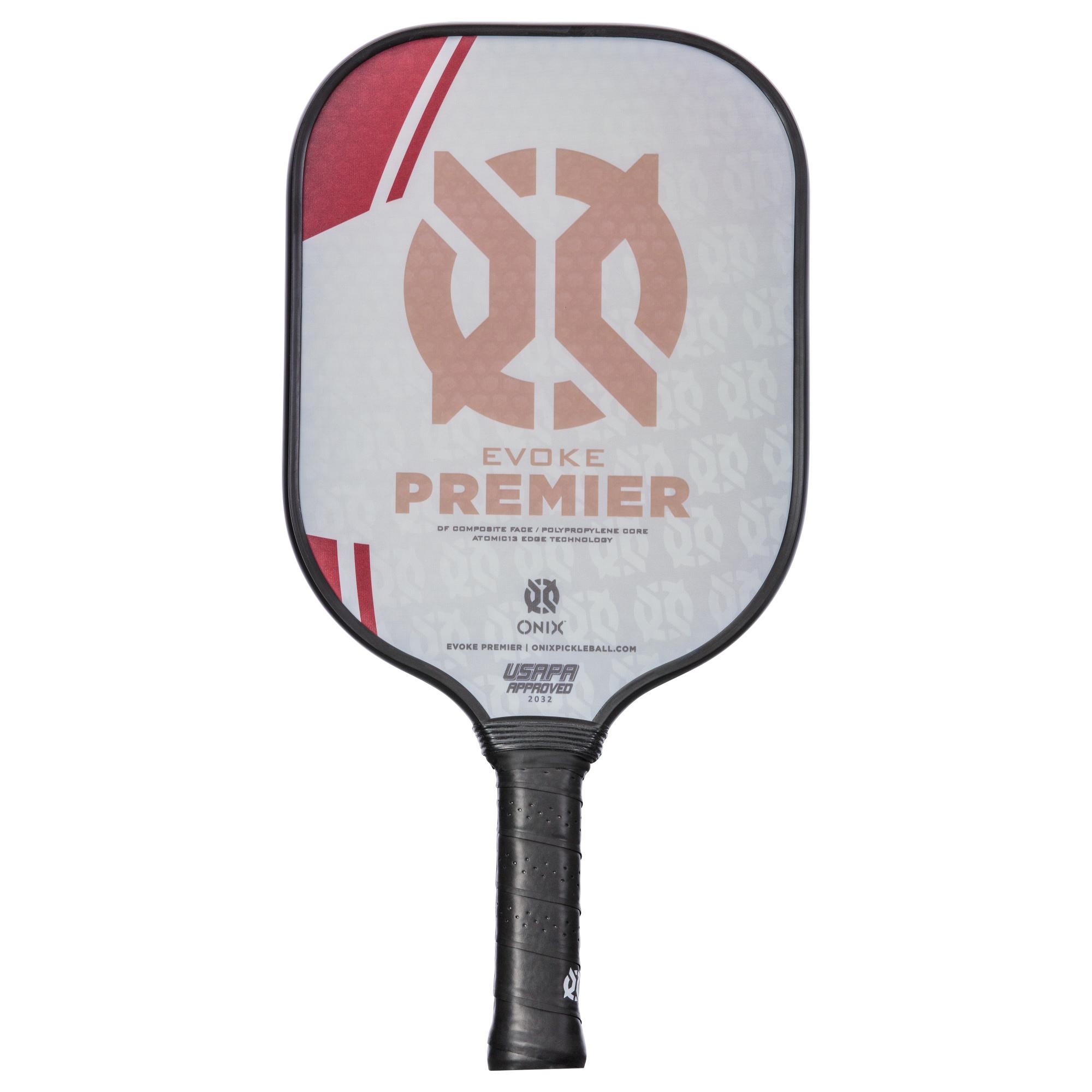 ONIX - Evoke Premier, Light Weight Pickleball Paddle - Red