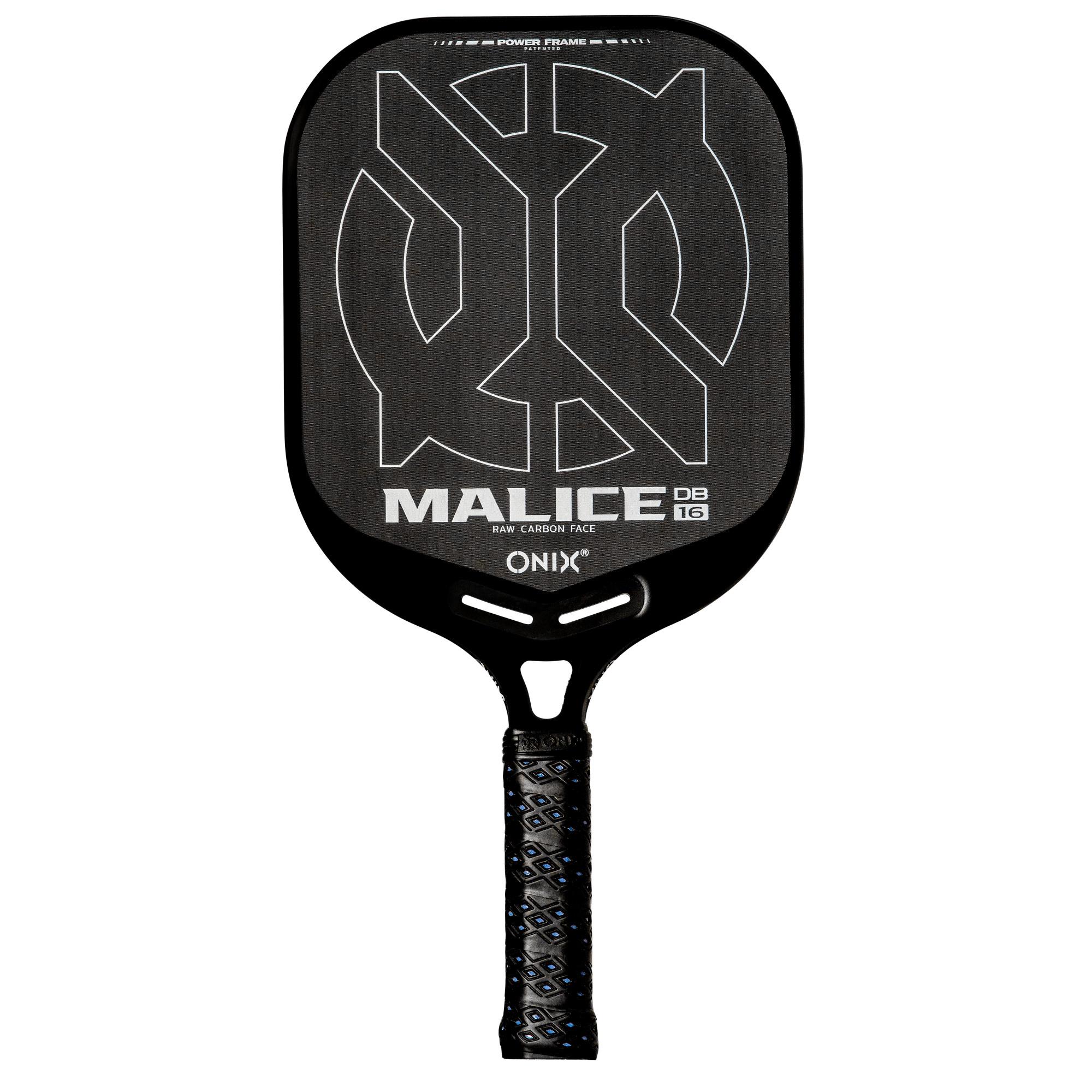 ONIX - Malice 16 Open Throat Raw Carbon Pickleball Paddle