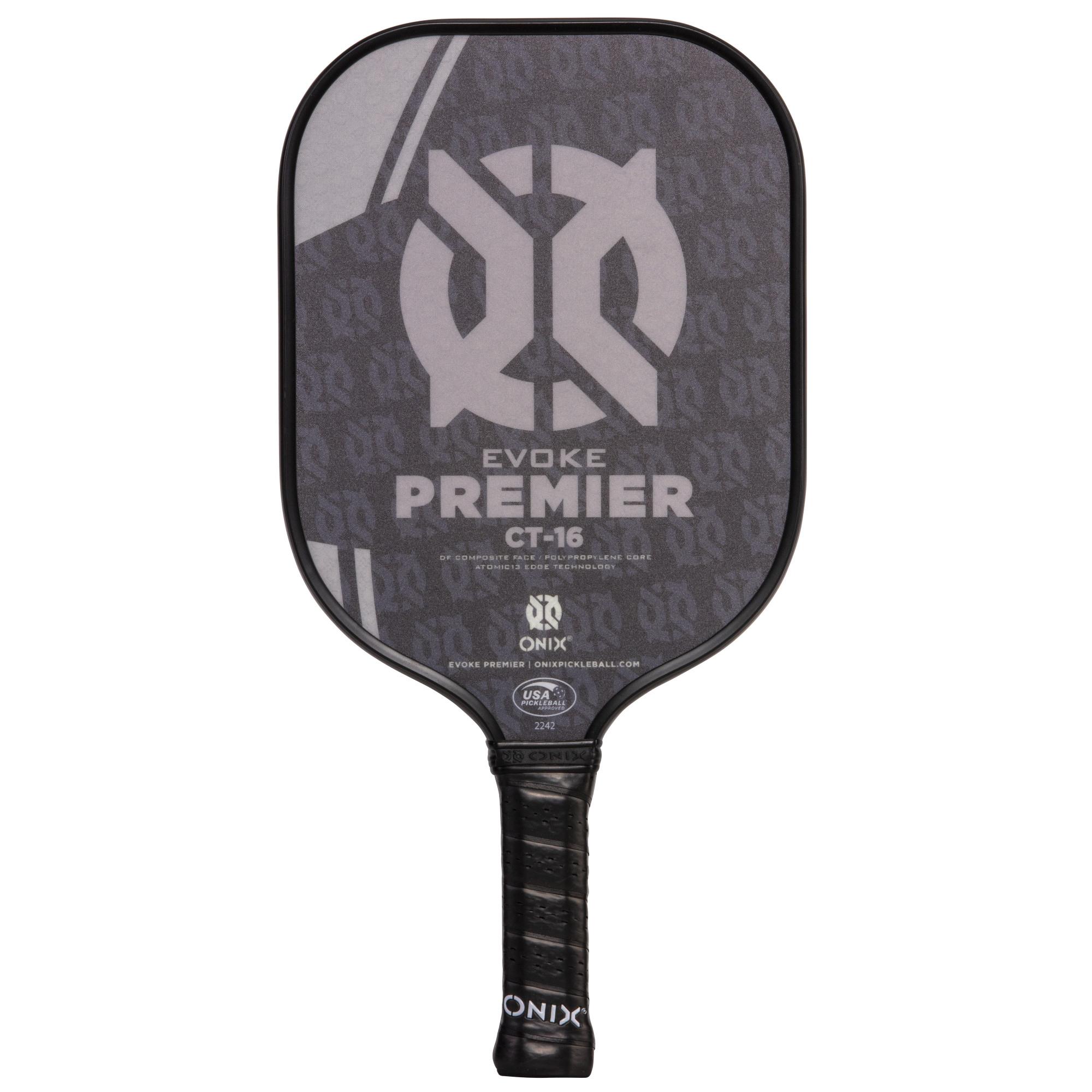 ONIX - Evoke Premier CT-16 Pickleball Paddle - Black