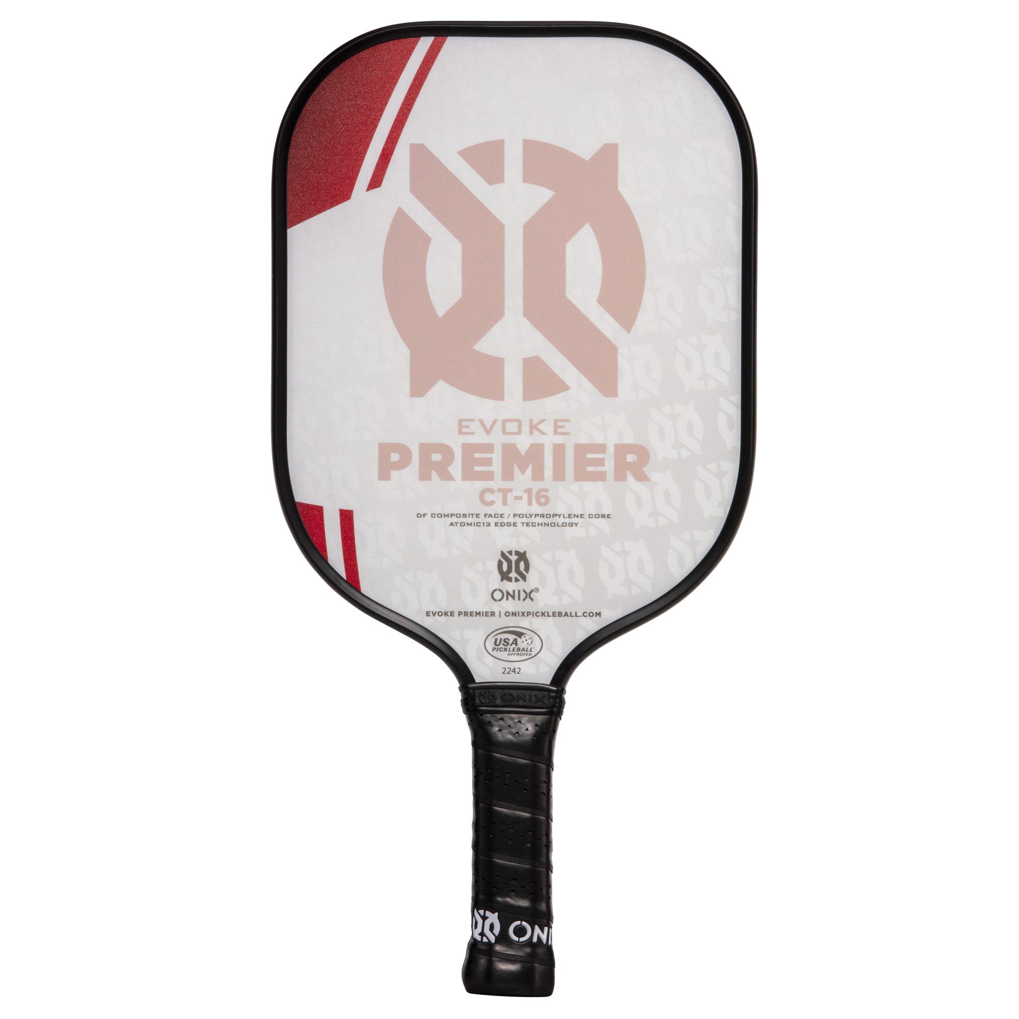 ONIX - Evoke Premier CT-16 Pickleball Paddle - Red
